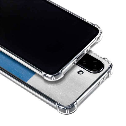 Slovakia Flag Distressed Galaxy A36 5G Clear Case